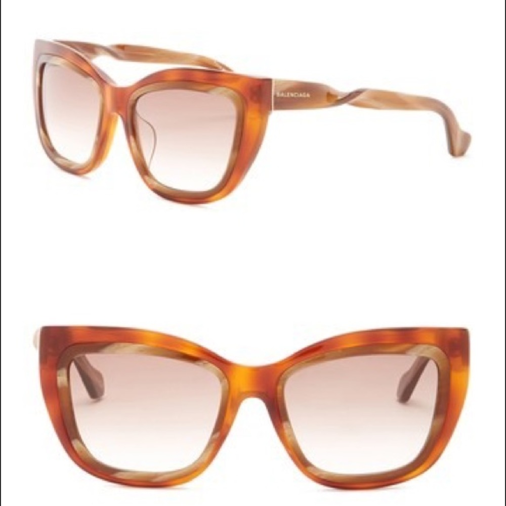 NEW Balenciaga Cat Eye Sunglasses